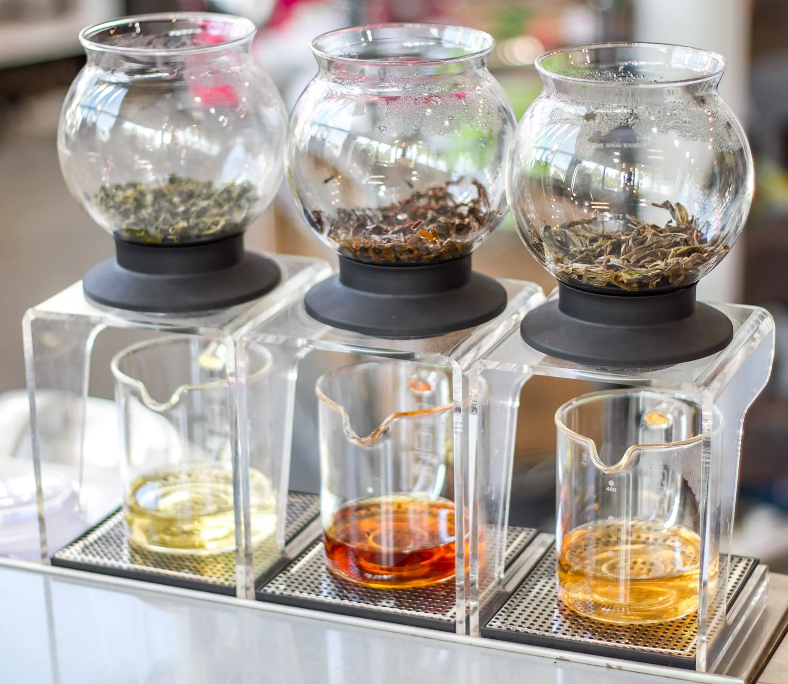 Tea People tea flight.