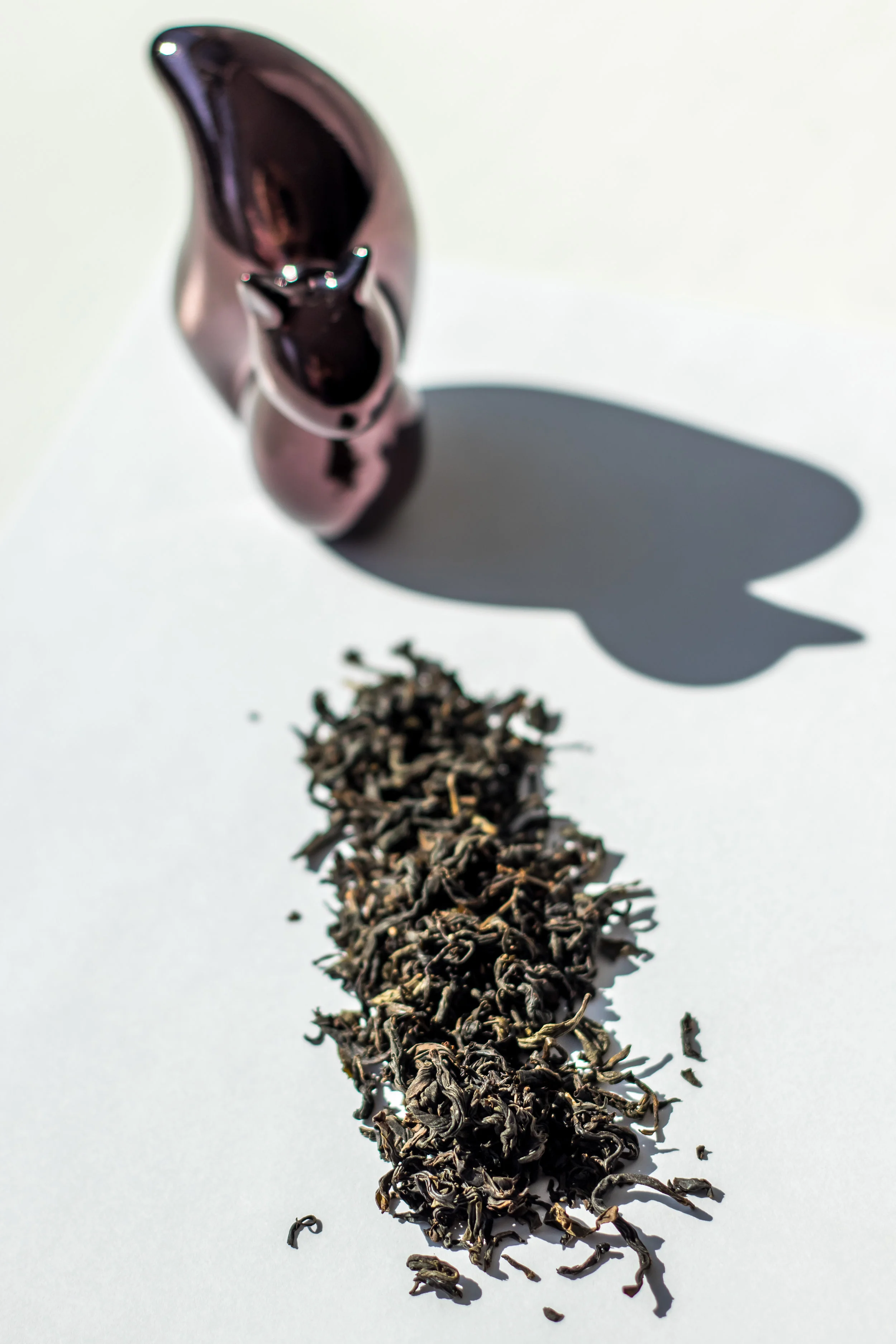 Organic Korean oolong and my new tea pet