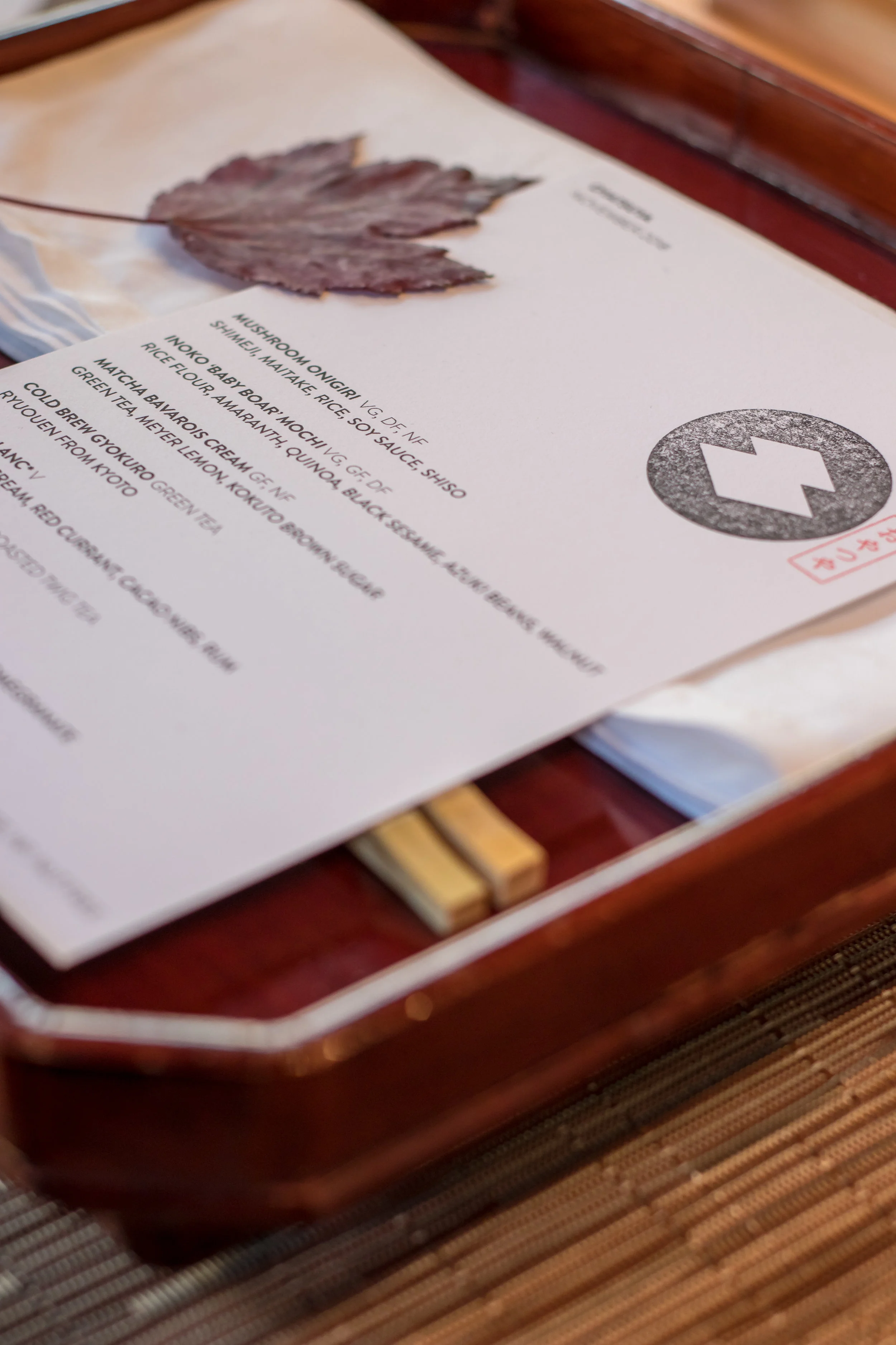 Oyatsuya dessert and snack tasting with tea pairing, blog post by The Tea Squirrel