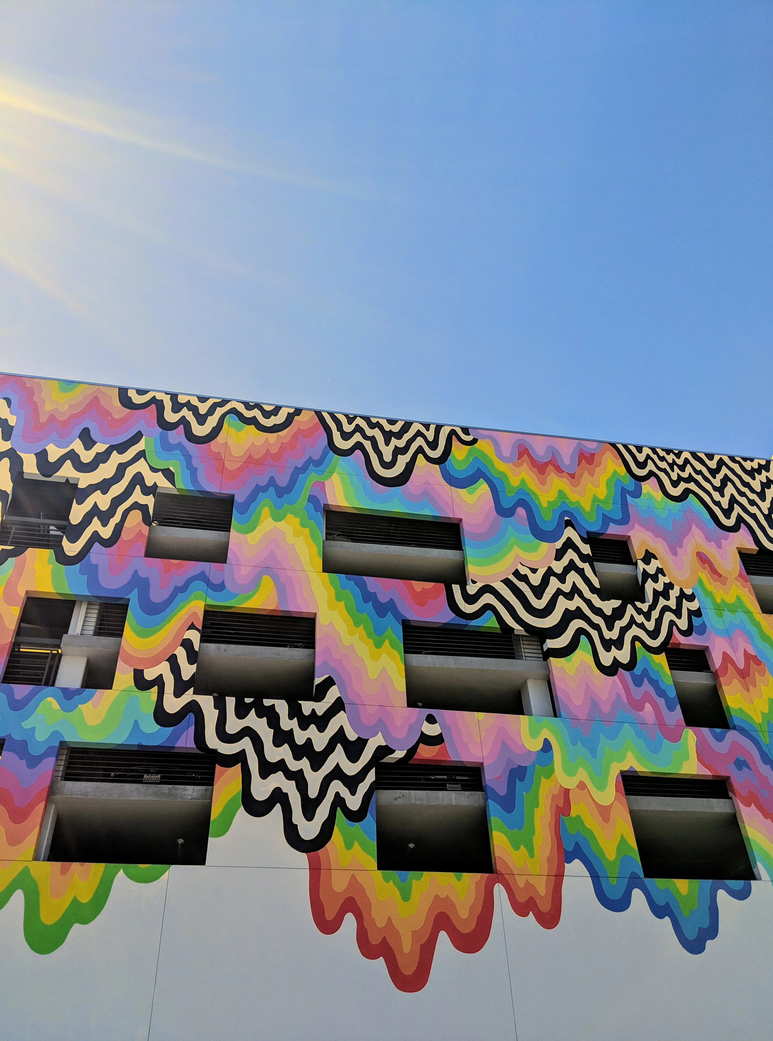 Tea and Murals. Culver City.