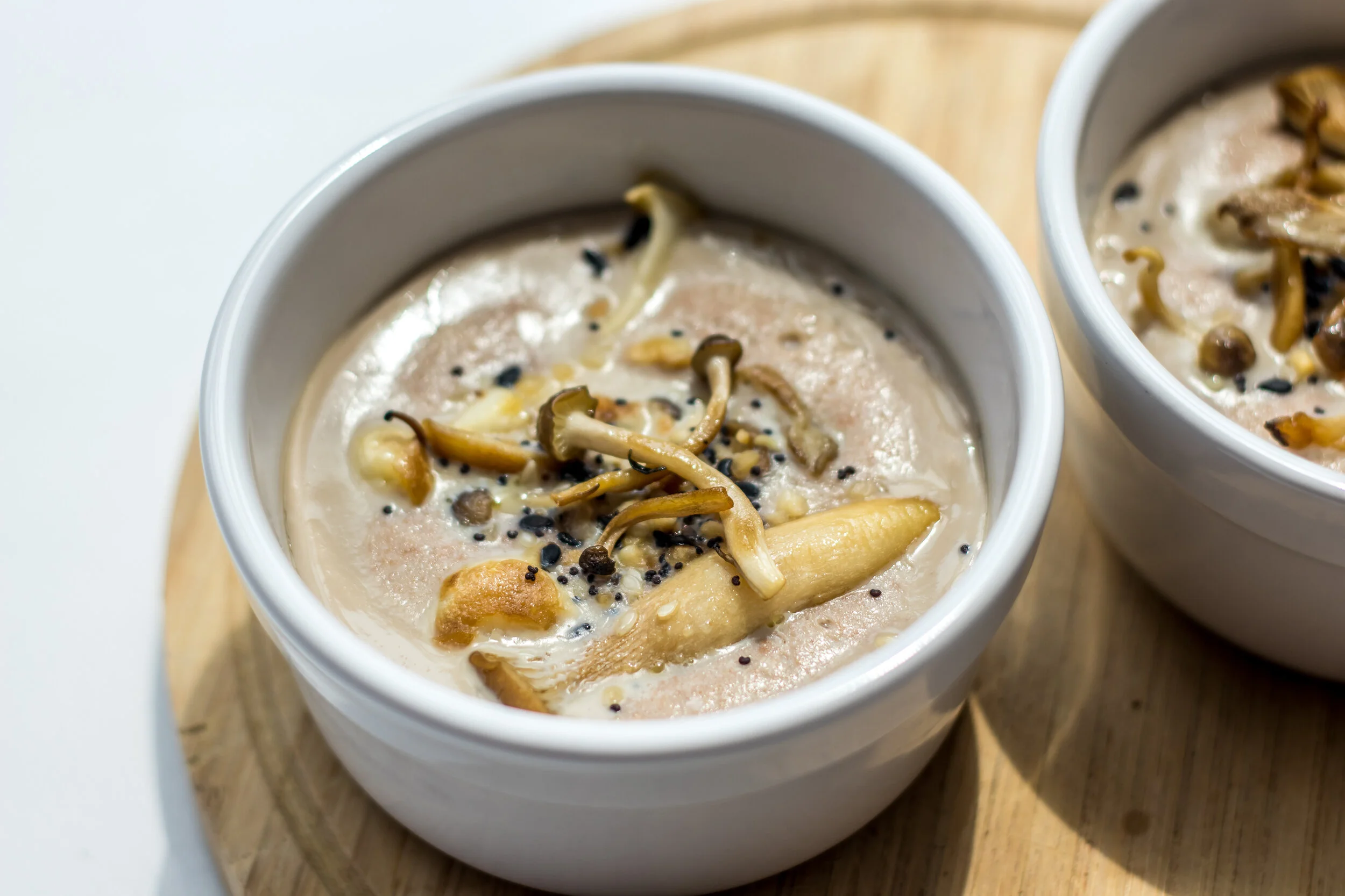 Korean steamed eggs with puerh tea and miso by The Tea Squirrel