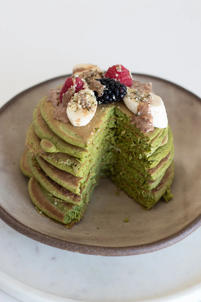 The Tea Squirrel’s Matcha Pancakes recipe