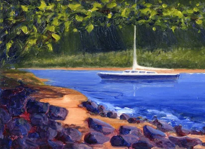 Dee in Hanalei