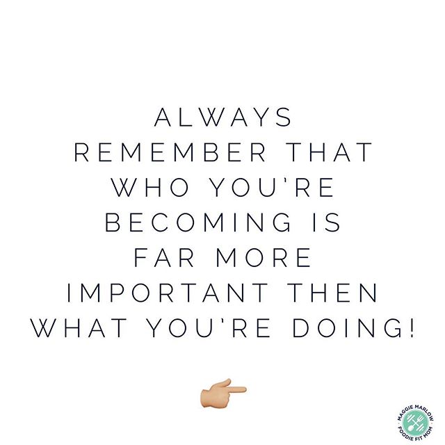Make everything you do count. Is it moving you forward? Is it making you better then you were yesterday? Do you like the person you are becoming?
If the answer is NO! Then it’s time to change those daily habits.