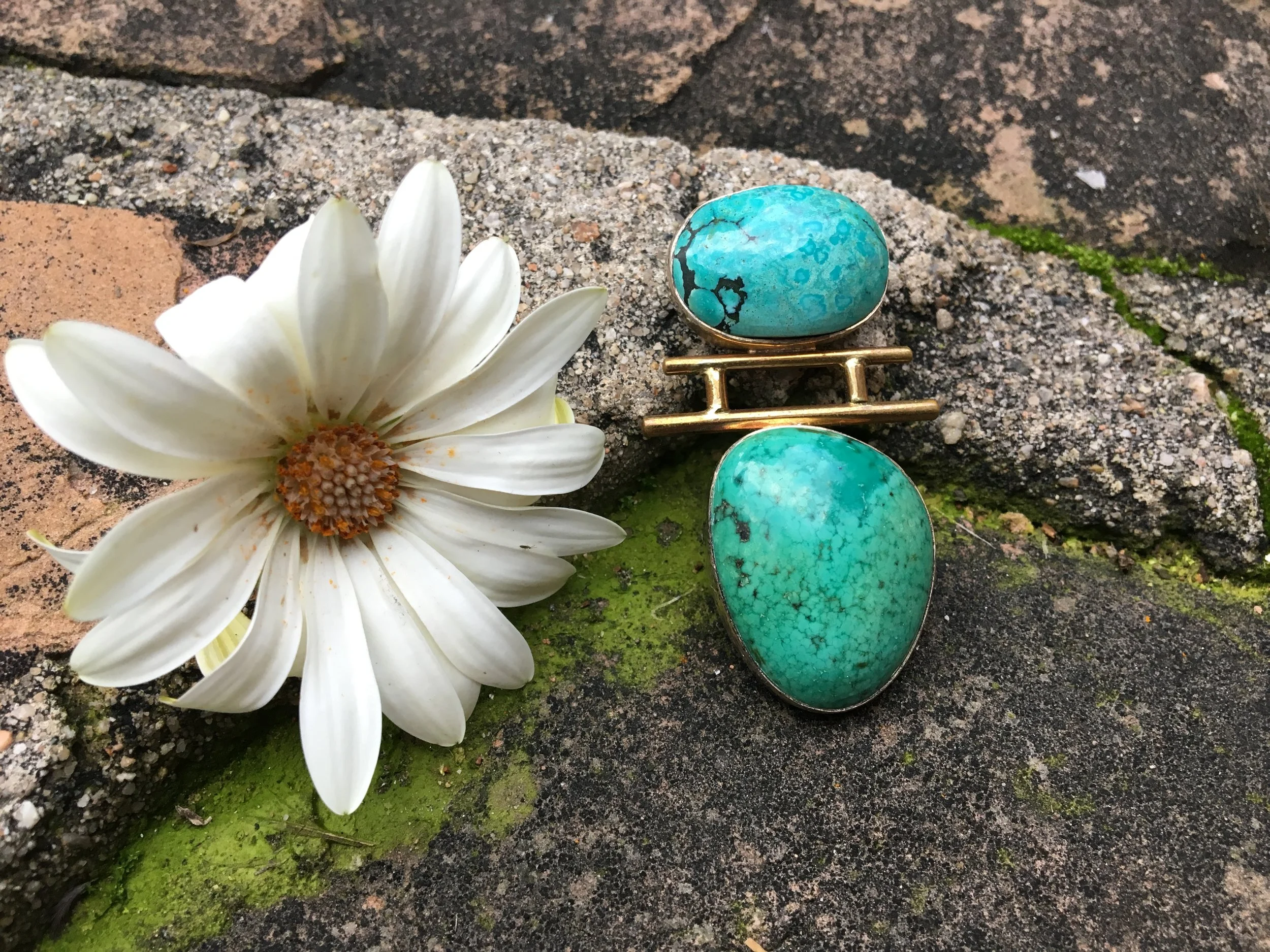 turquoise pendant from bali