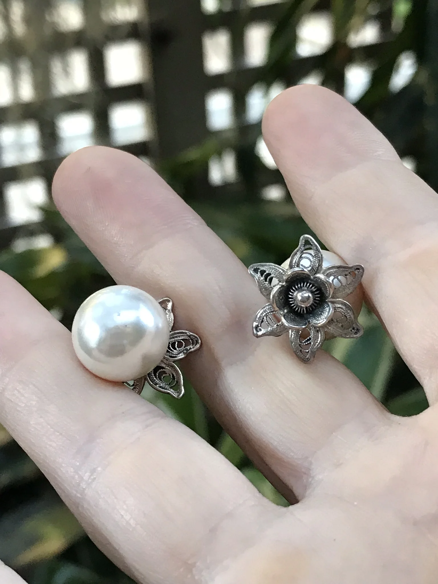 Decorative, Feminine, Classic, Timeless, Luxury, Detailed, Shiny, Reflective, Spherical, Metallic, Delicate, Accessory, Adornment, Stylish, Sophisticated, Handcrafted, Artisan, High-Quality,