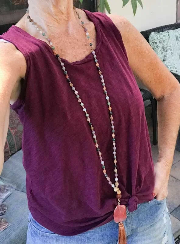 JADE MOONSTONE JASPER QUARTZ MALA .jpg