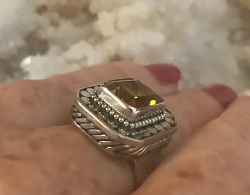 CITRINE RING
