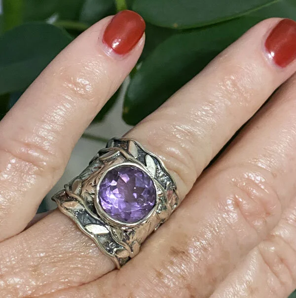 AMETHYST FOREST ring CHANTEK DESIGNS