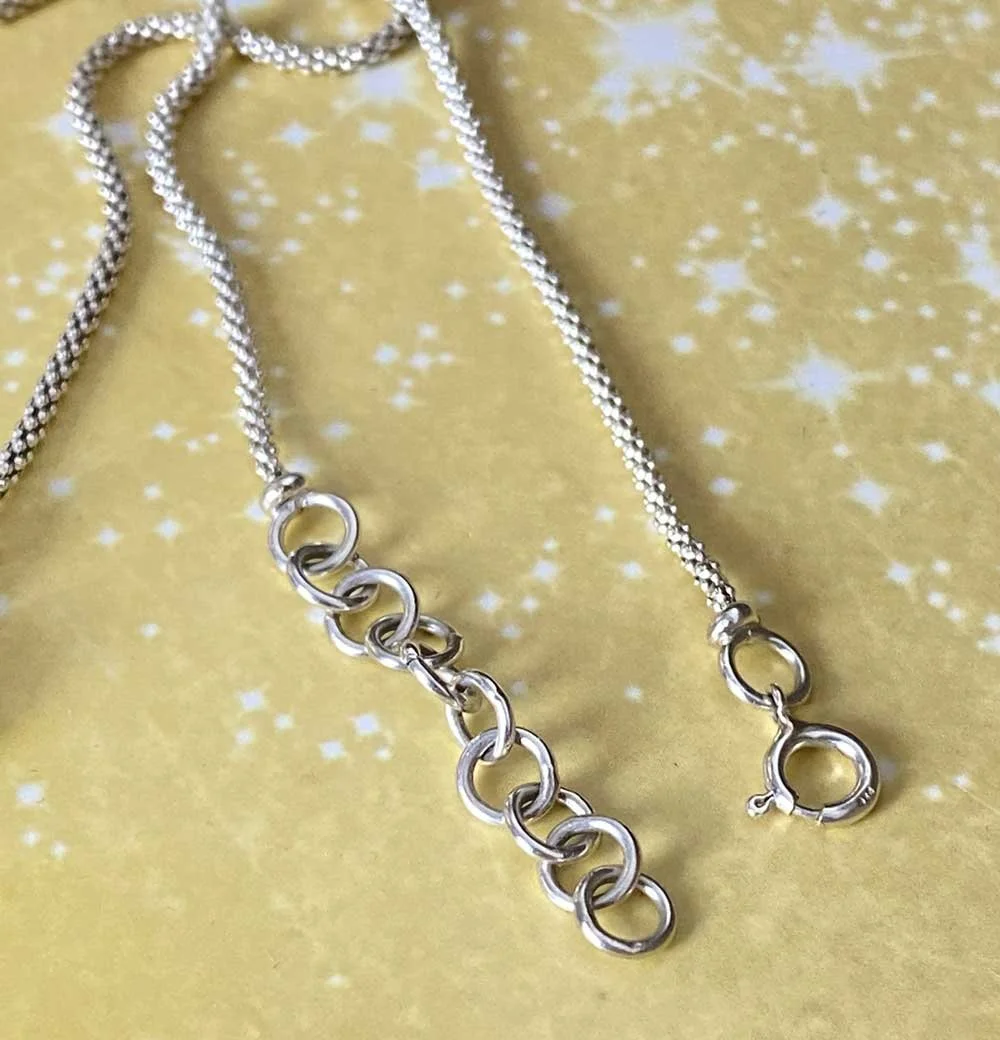 Sterling silver opal necklace Dainty opal jewelry Boho opal necklace Handmade opal pendant, small opal necklace