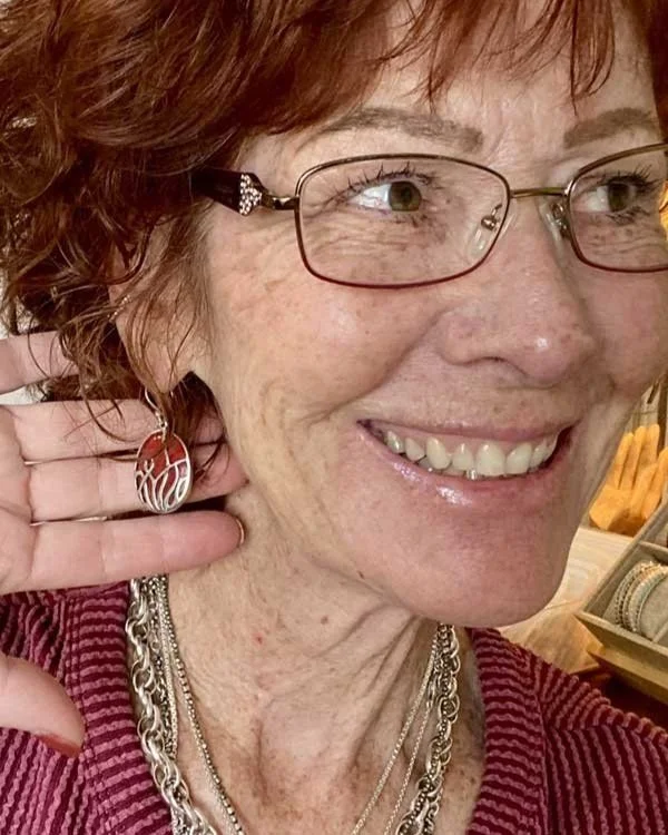 red coral sterling silver earrings, red coral gemstone, red coral sterling silver earrings handmade in Bali