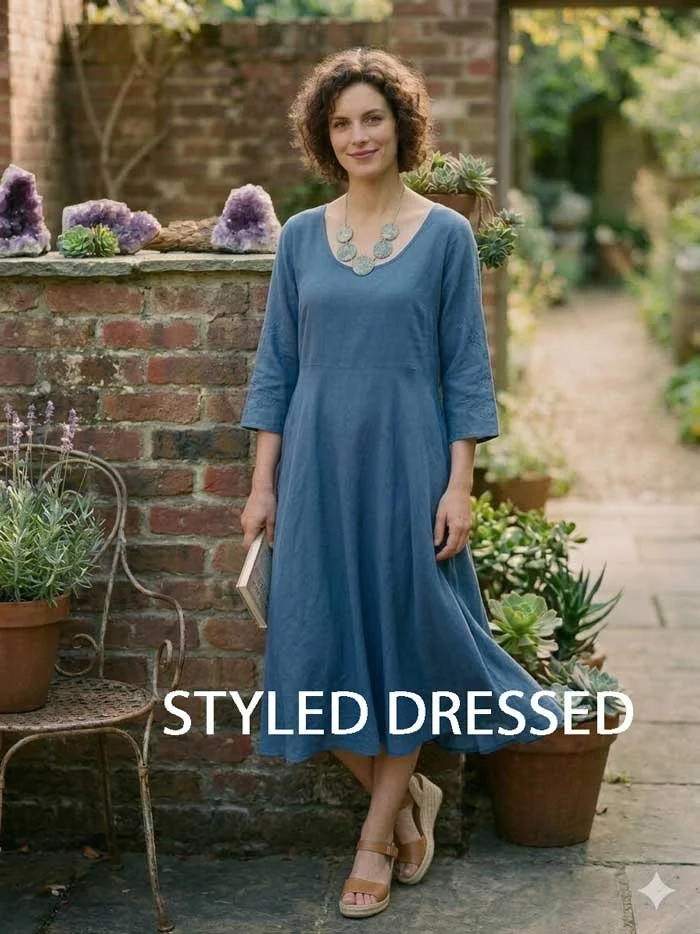 Handcrafted sterling silver abalone shell necklace with luminous ocean colors. Artisan statement jewelry inspired by the sea and handmade in Bali shown on Woman