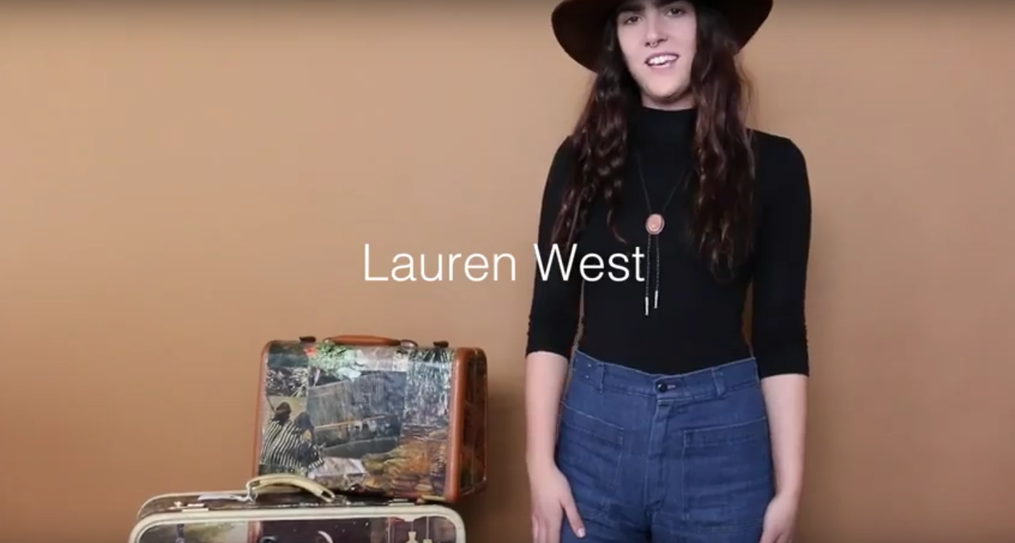 LAUREN WEST - TRAVELING ART VIDEO