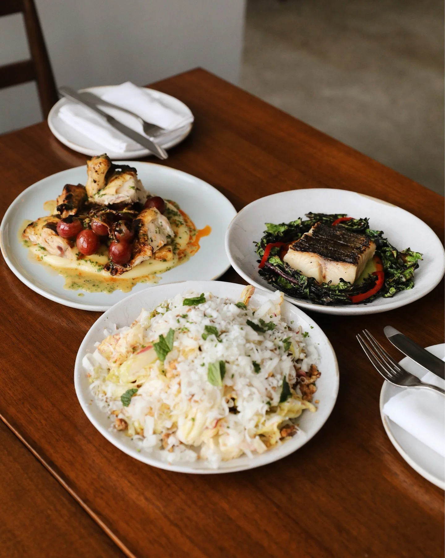 A dreamy look at a few plates from our new fall menu. If this isn&rsquo;t a dream, please don&rsquo;t wake us. 😴

Book your table at our link-in-bio! 🔗