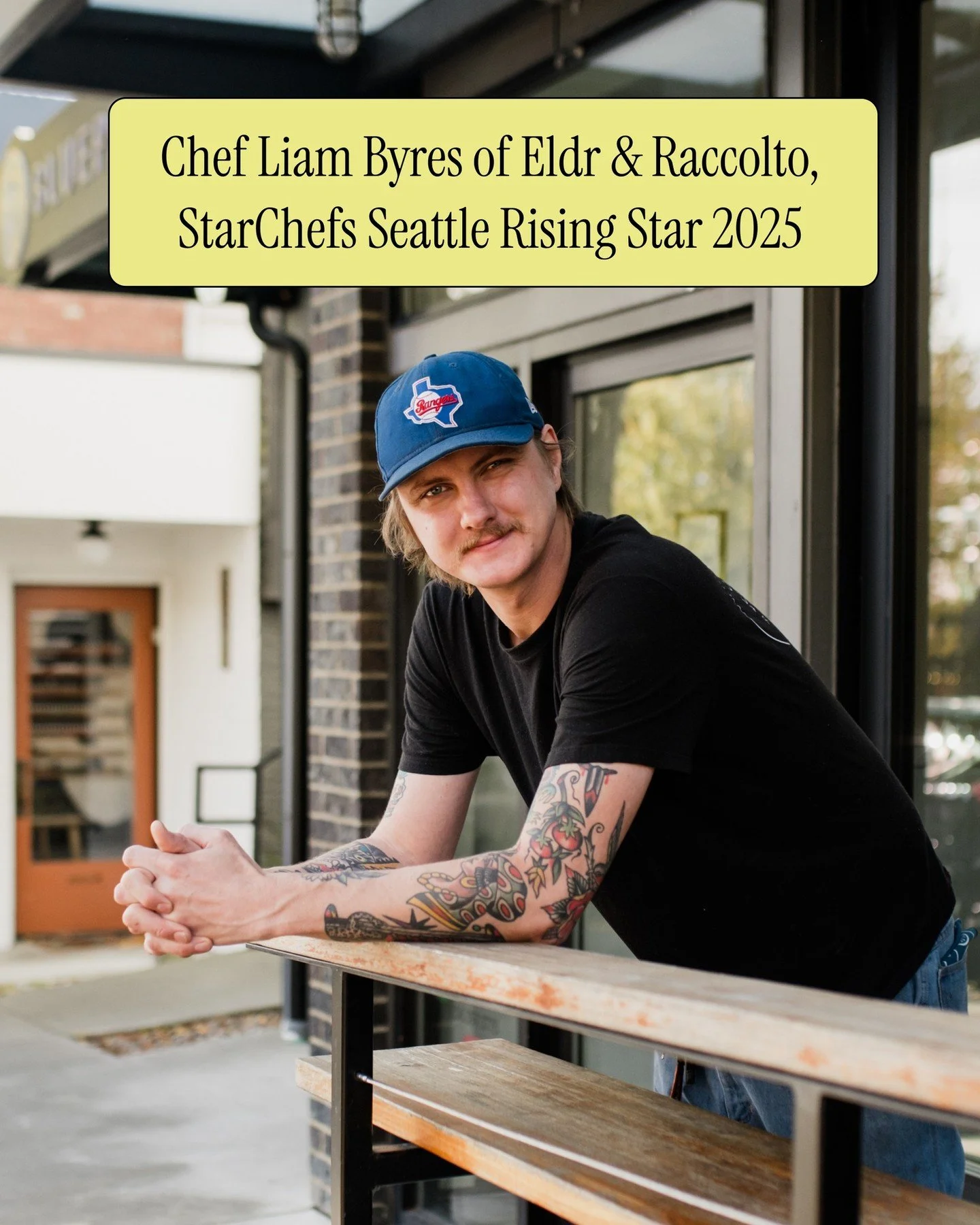 Our very own Chef Liam Byres @liamkbyres was just recognized as a StarChefs Seattle Rising Star for 2025 and we can't be any more proud! This @starchefs award is dedicated to the city's most talented up-and-coming chefs and F&amp;B professionals.

Li