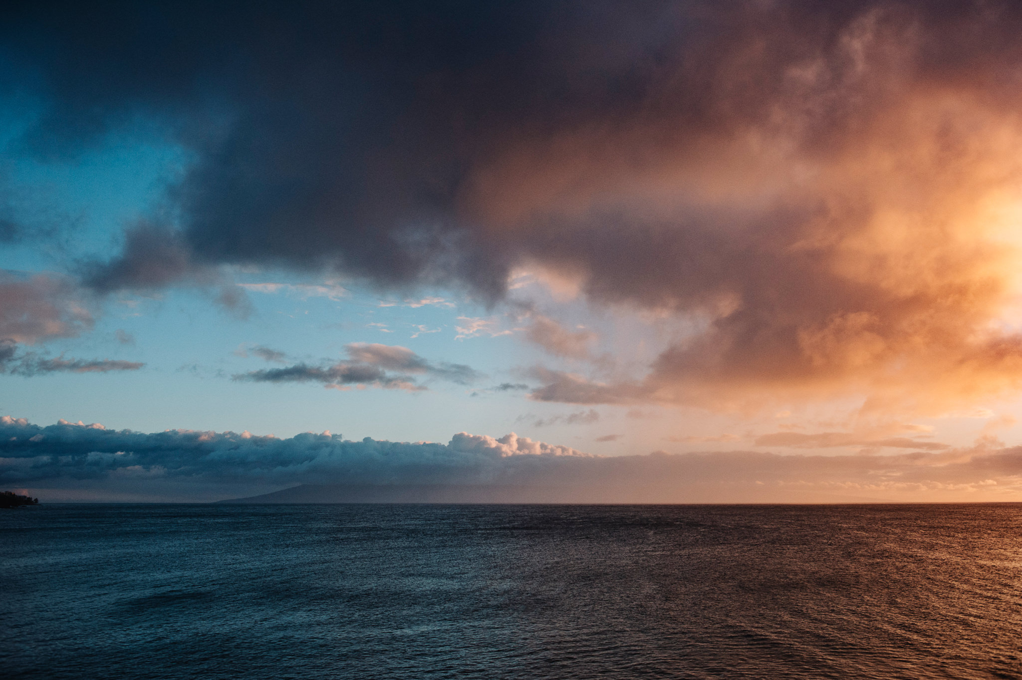 Merrimans Maui Wedding sunset