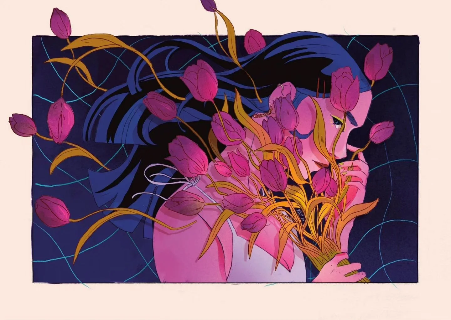 《so cool but we don't talk》

you're all ok if i post sporadically right? i have some big projects going on right now that i can't share but exciting things are coming! this sketch has been sitting for ages, inspired by a glass animals song (maybe you