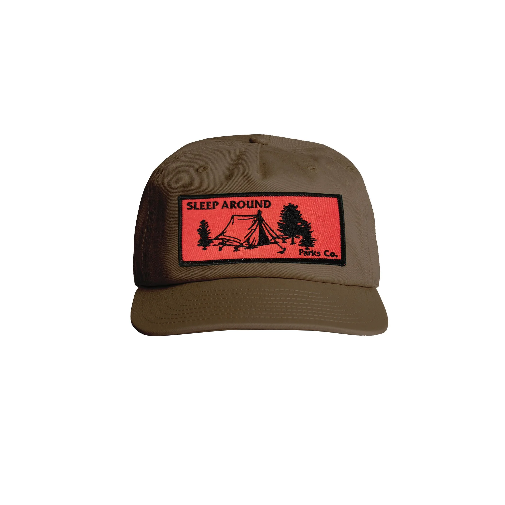 SLEEP-AROUND-_FIVE_PANEL_CAP_BONE_FRONT.jpg