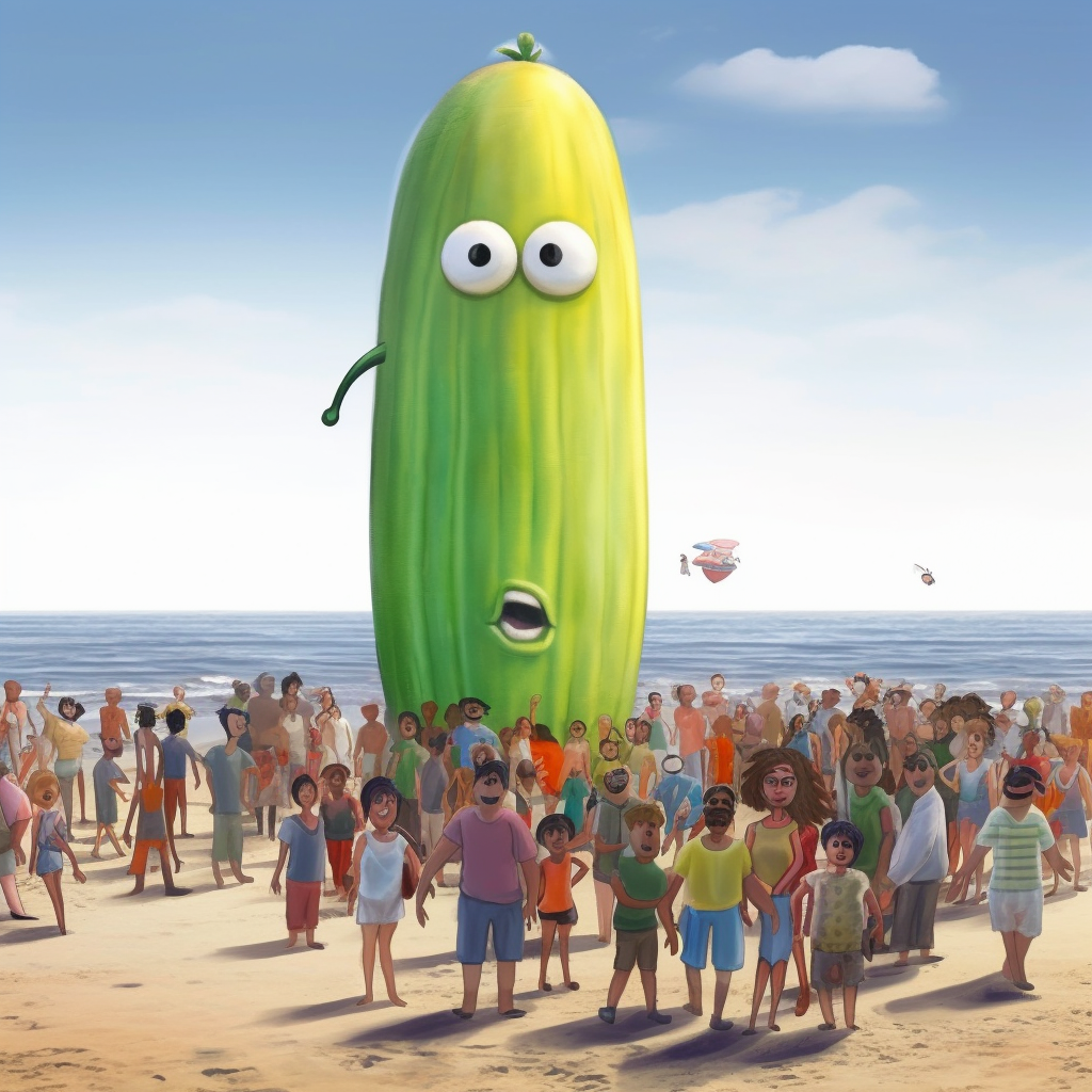 bRYEan_a_confused_4_foot_tall_pickle_with_eyes_on_a_crowded_bea_046e10b6-7bb5-4992-a2ea-0ec66e7a402a.PNG