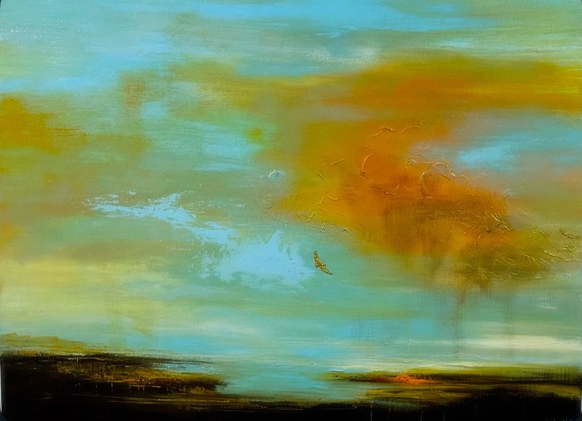 Full Flight Tangerine Sky