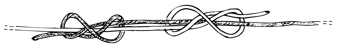 Double fishermans knot