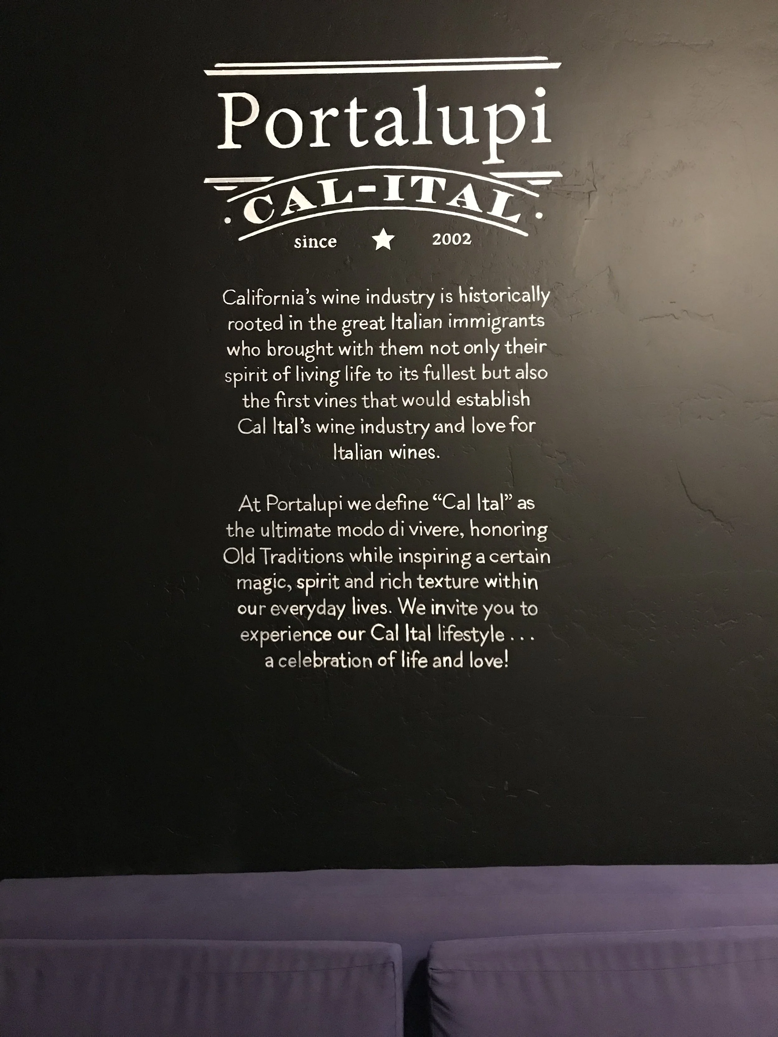 Portalupi Cal-Ital Wall Story Mural