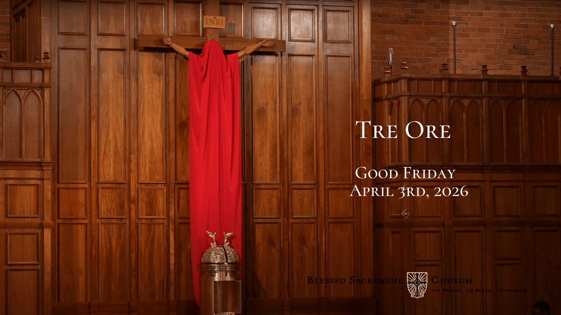 Tre Ore, Good Friday