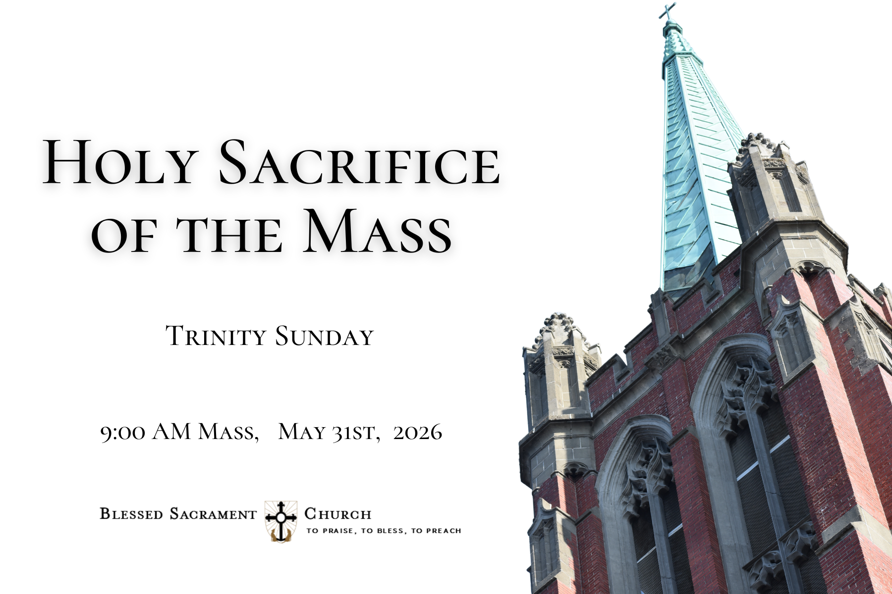 Trinity Sunday, 9:00 AM