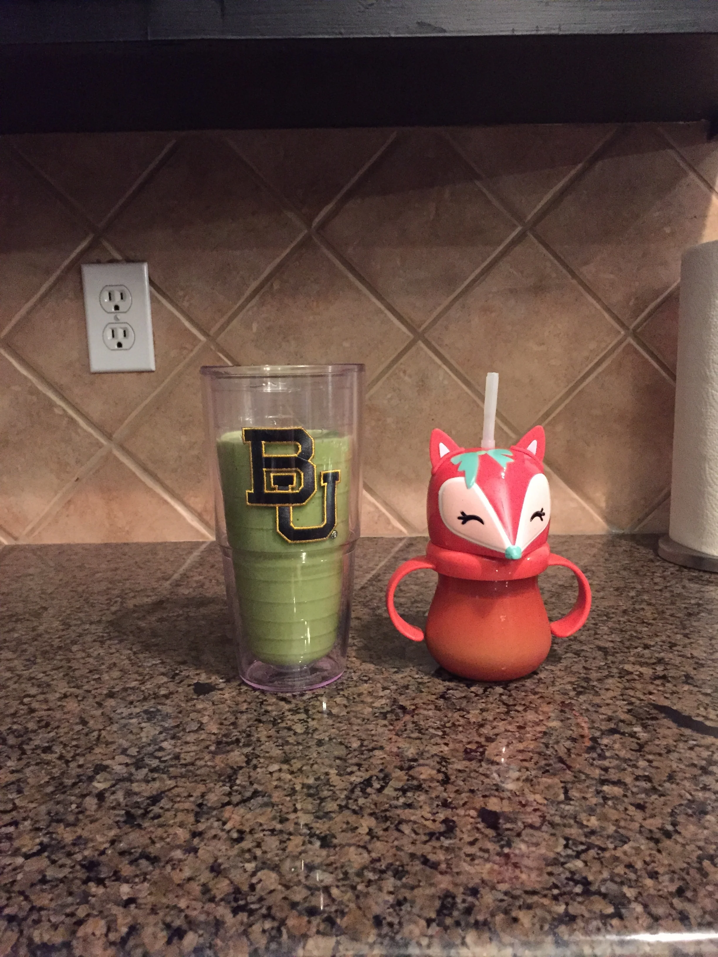 This was the first smoothie picture I ever took in September 2015.
