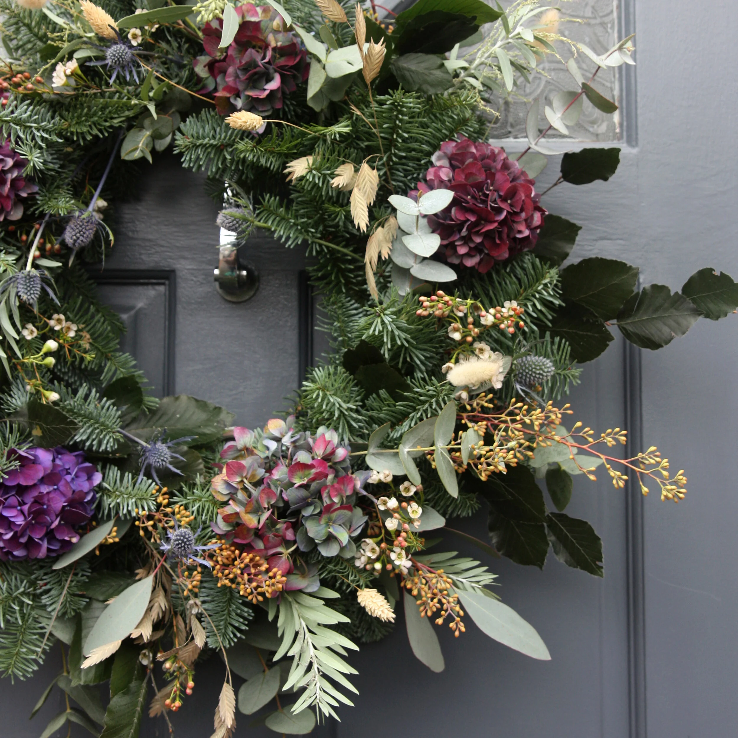 hydrangea on door square.jpg
