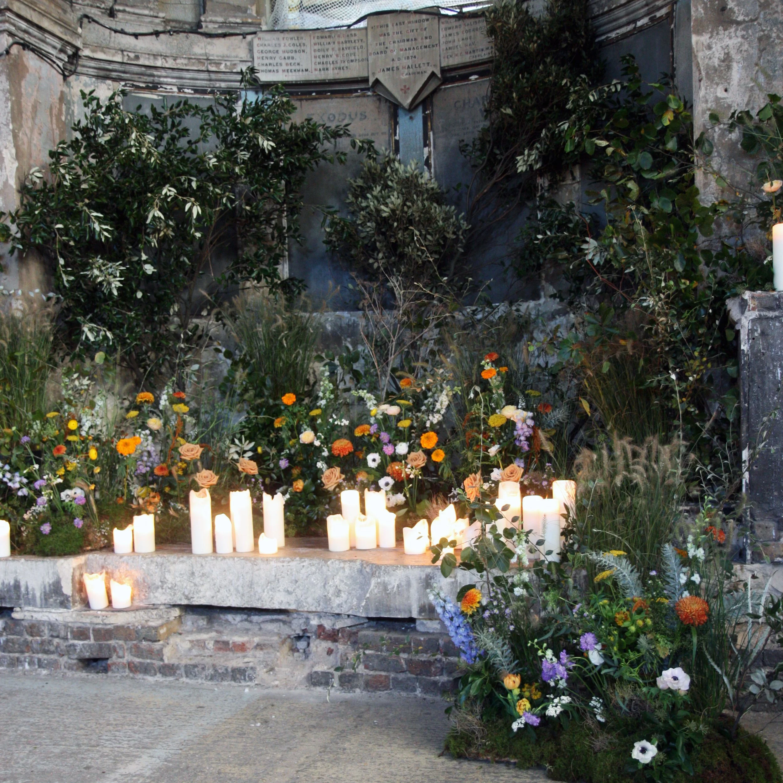 Floral Wonderland at the Asylum Chapel