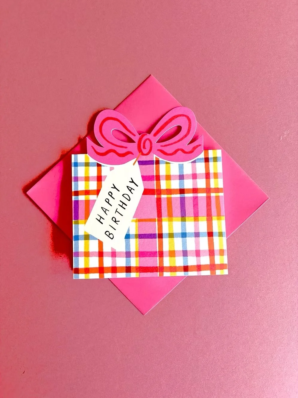 Birthday Bow - Birthday Card