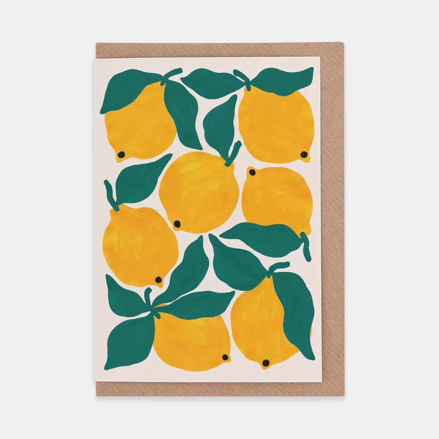 Lemons - Greeting Card