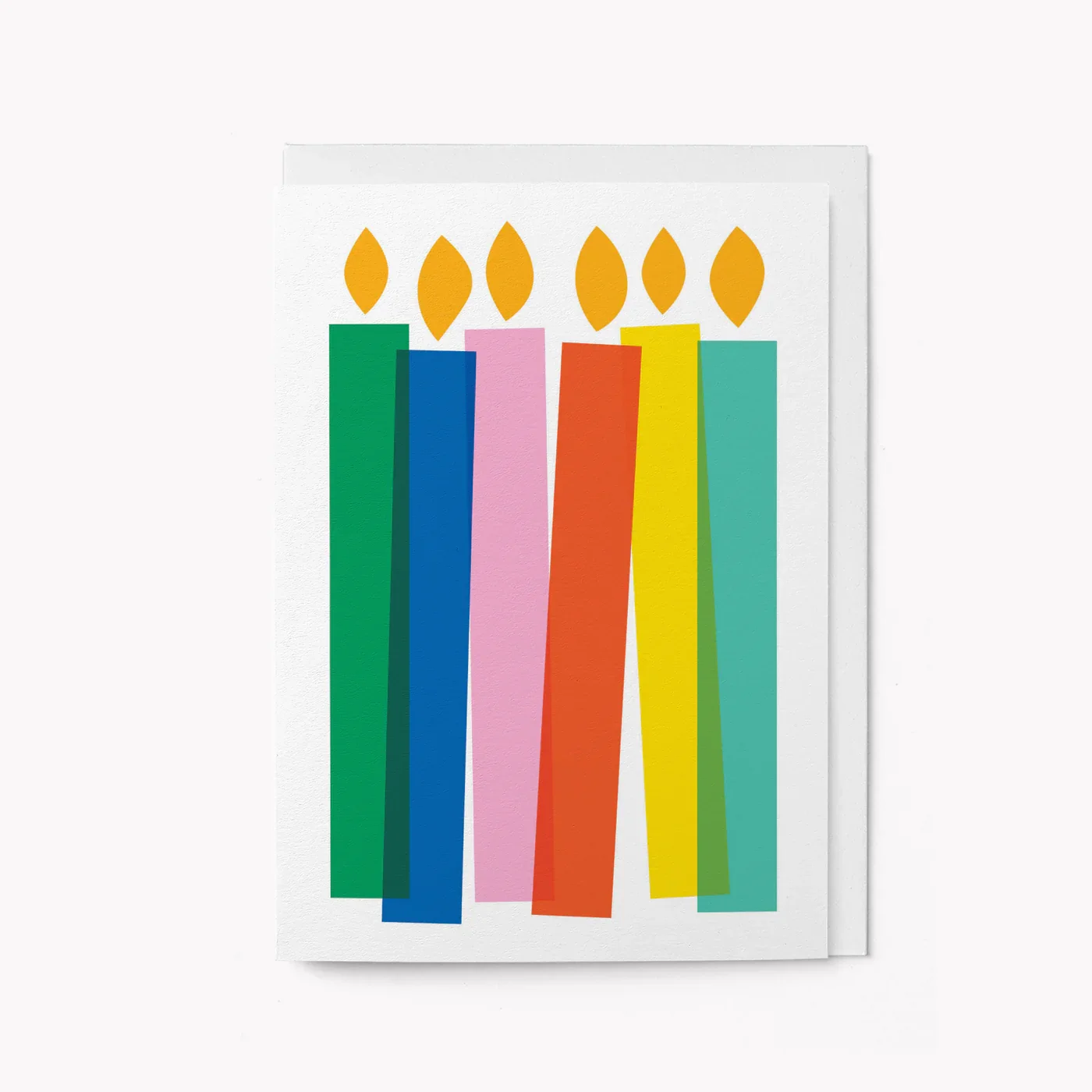 Birthday candles - Birthday card