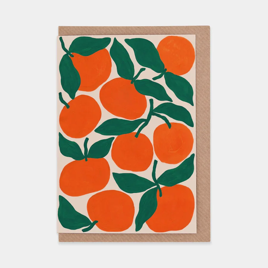 Tangerines - Greeting Card