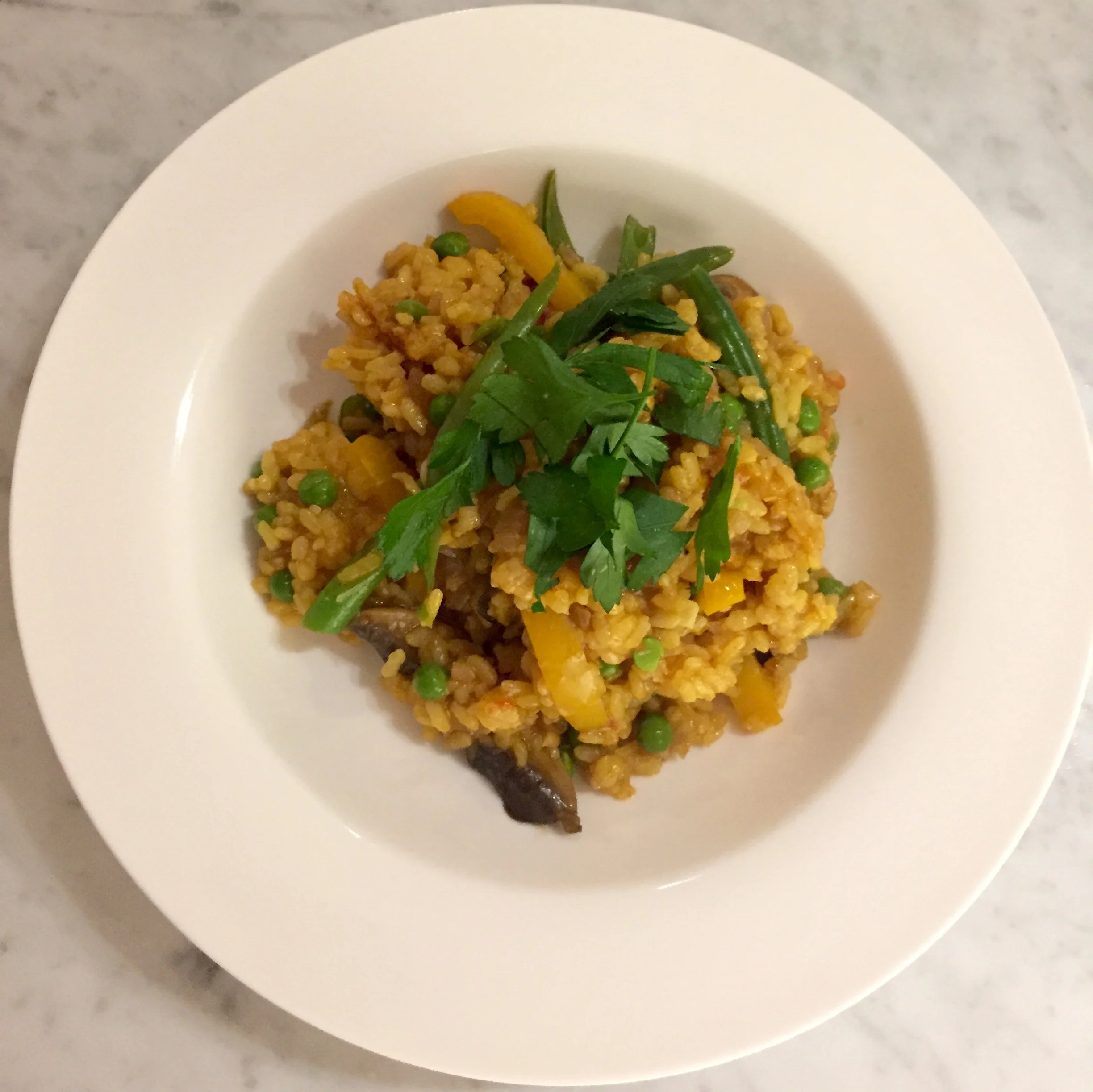 Vegetarian Paella 