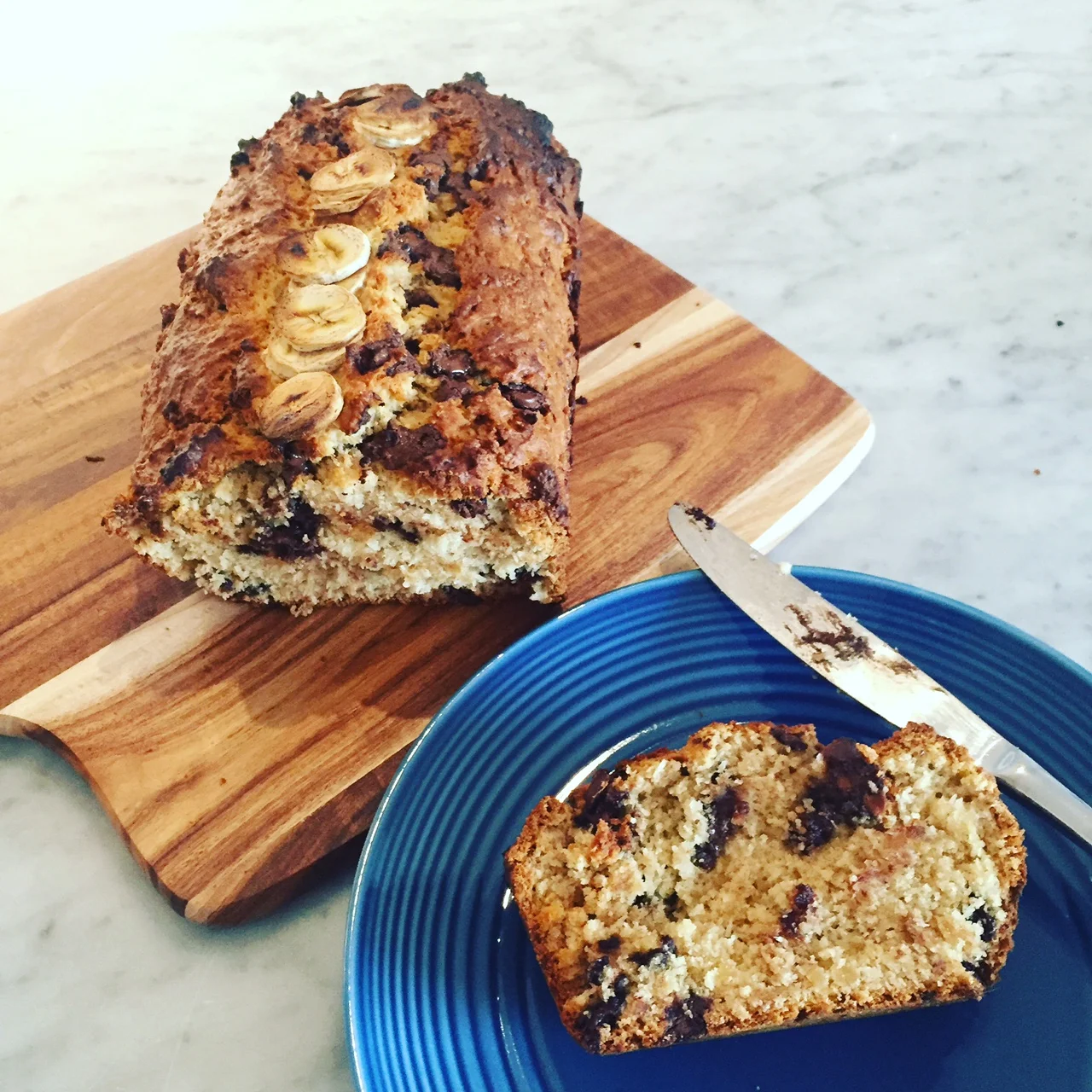 Banana and Chocolate Chip Bread (Egg Free)