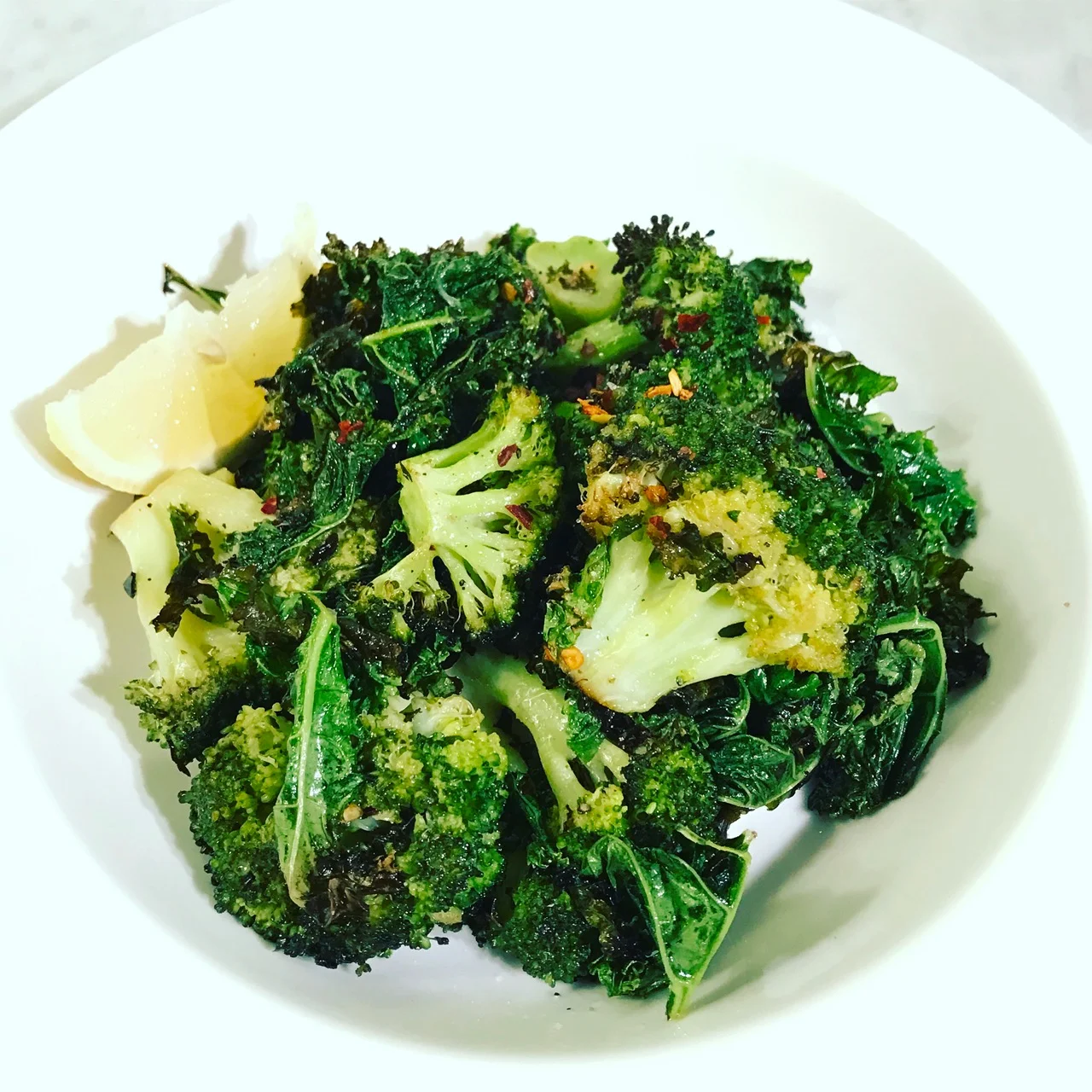 Broccoli and Kale Salad