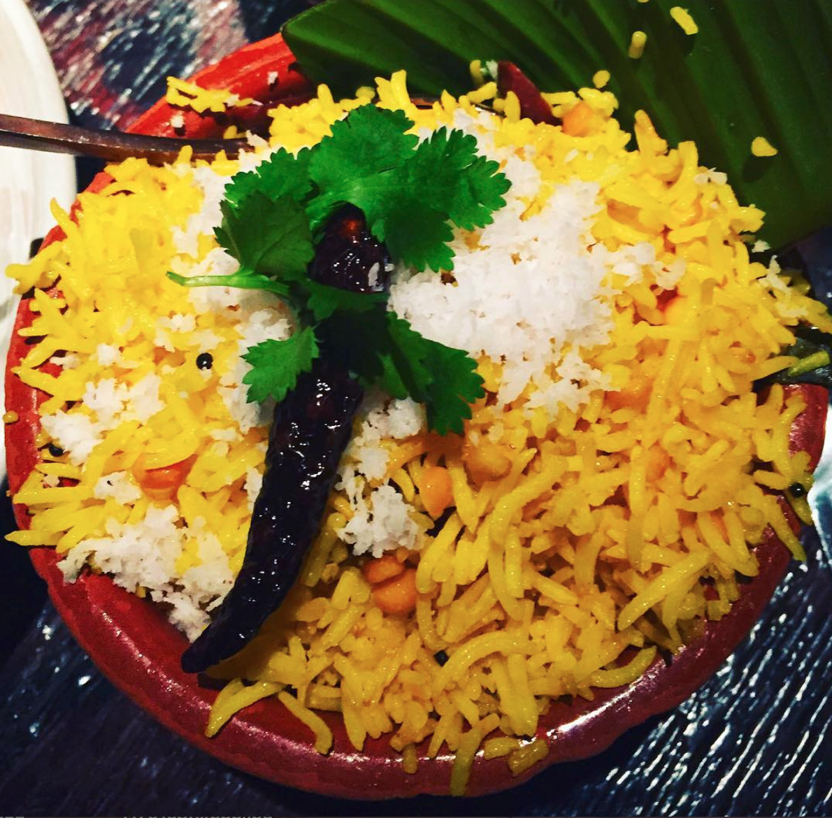 The delicious lemon rice