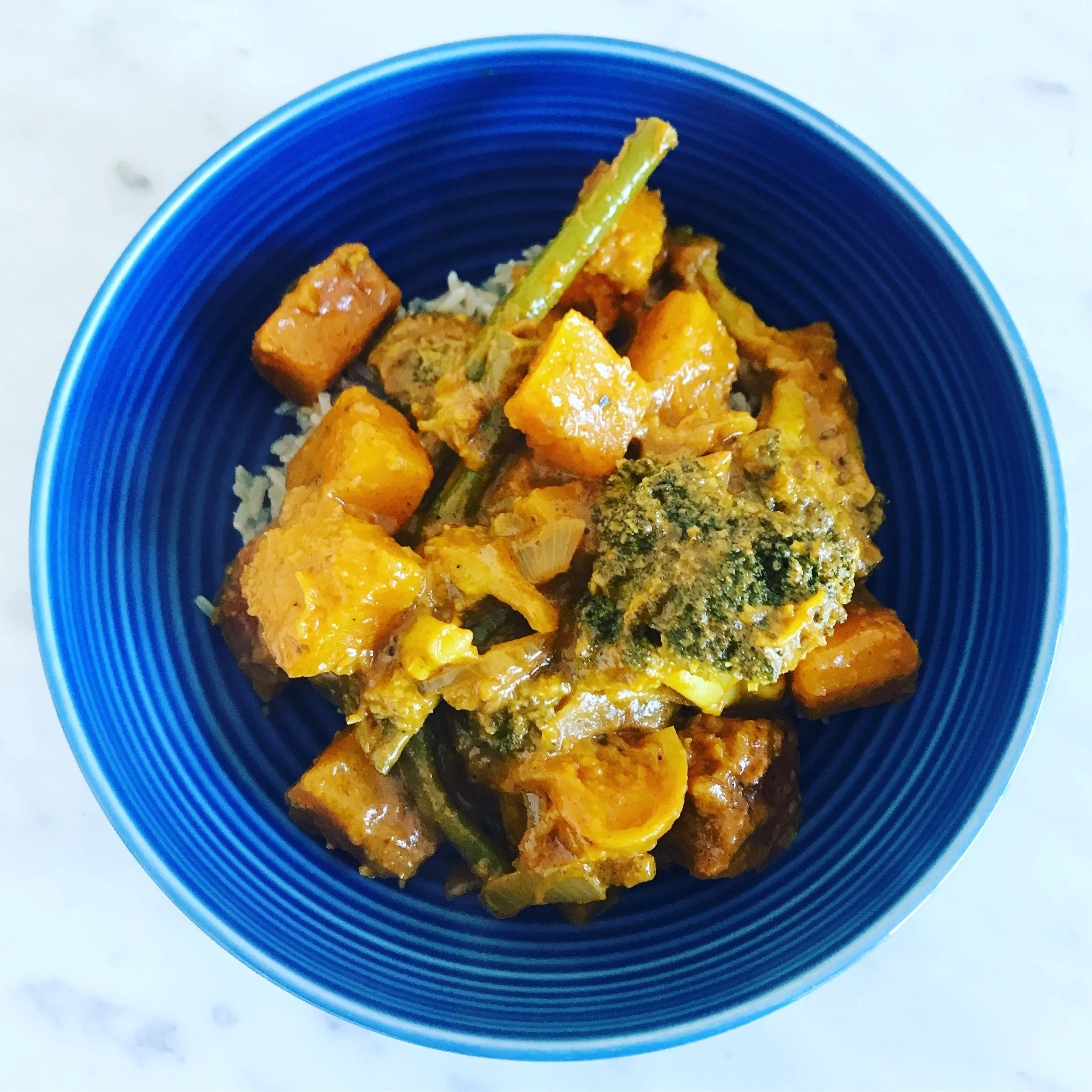 Pumpkin & Zucchini Curry