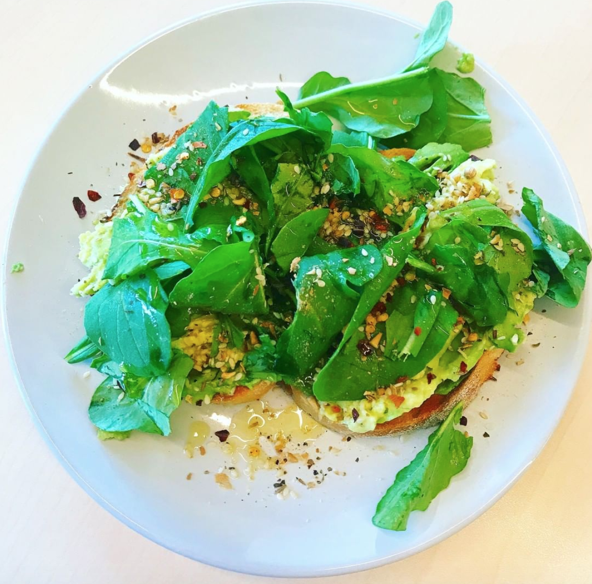 Rocket Avocado Toast