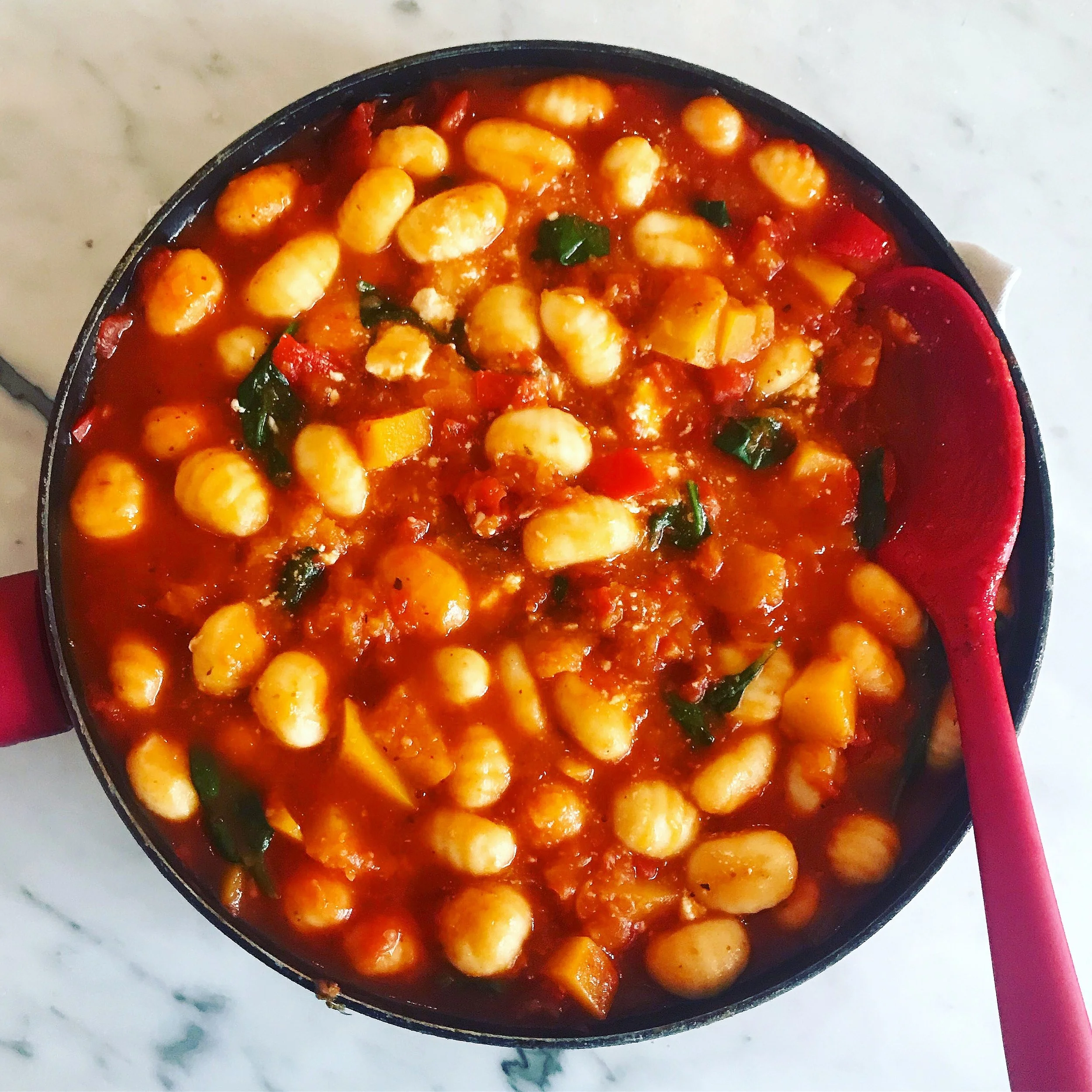 One pan gnocchi