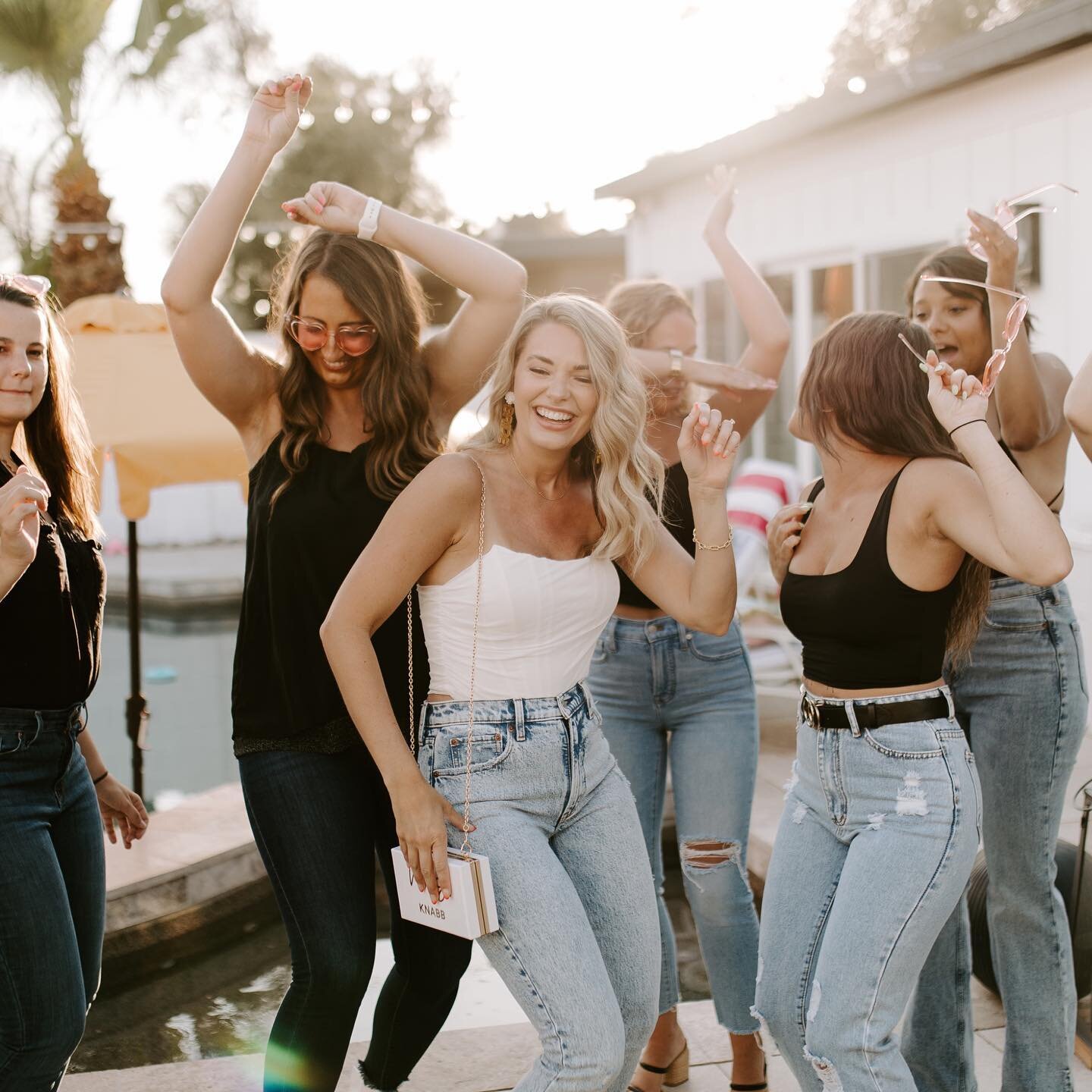 we looovveeee a dance party at a bachelorette weekend🤪✨