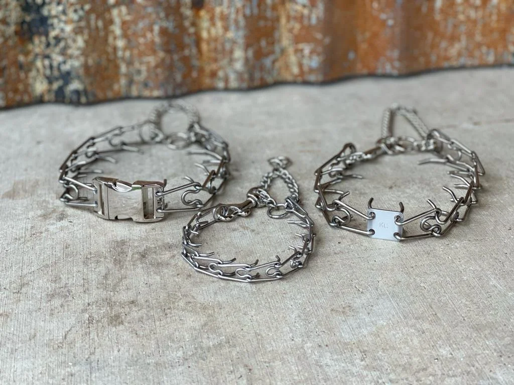 micro prong dog collar