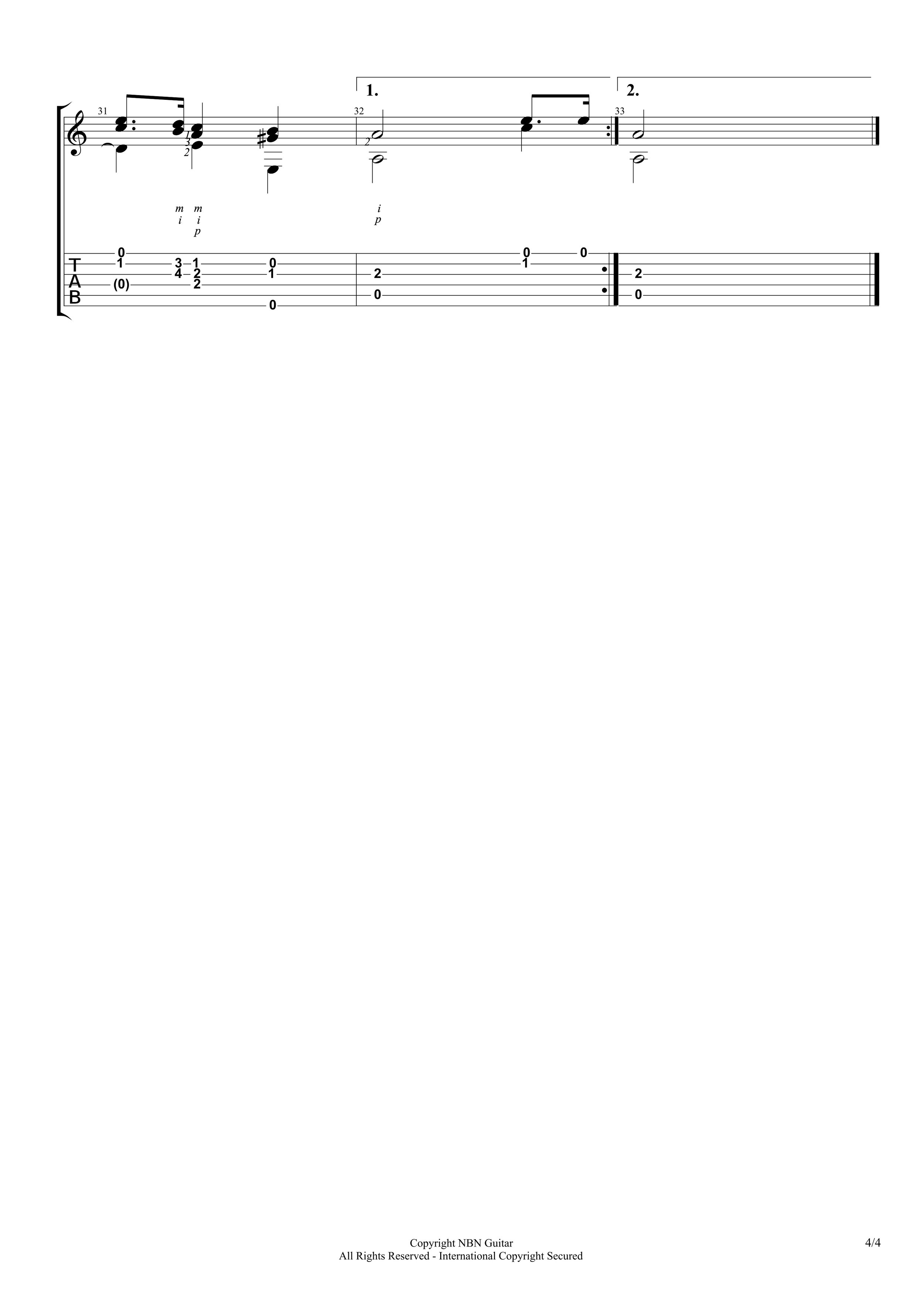 Etude No. 3, Op. 35 - Sor (Sheet Music & Tabs)-p6.jpg