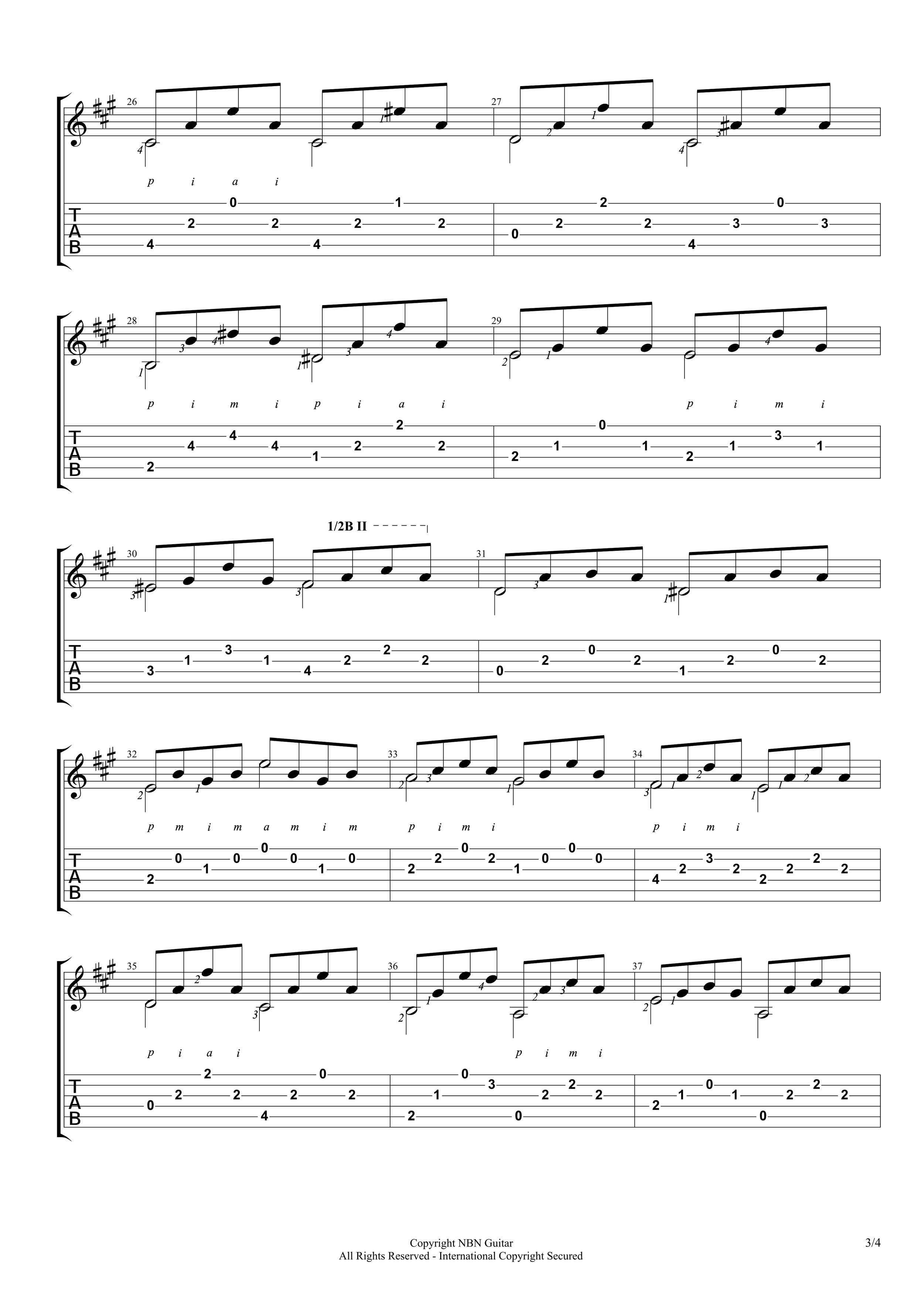 Etude No. 9, Op. 35  - Sor(Sheet Music & Tabs)-p5.jpg