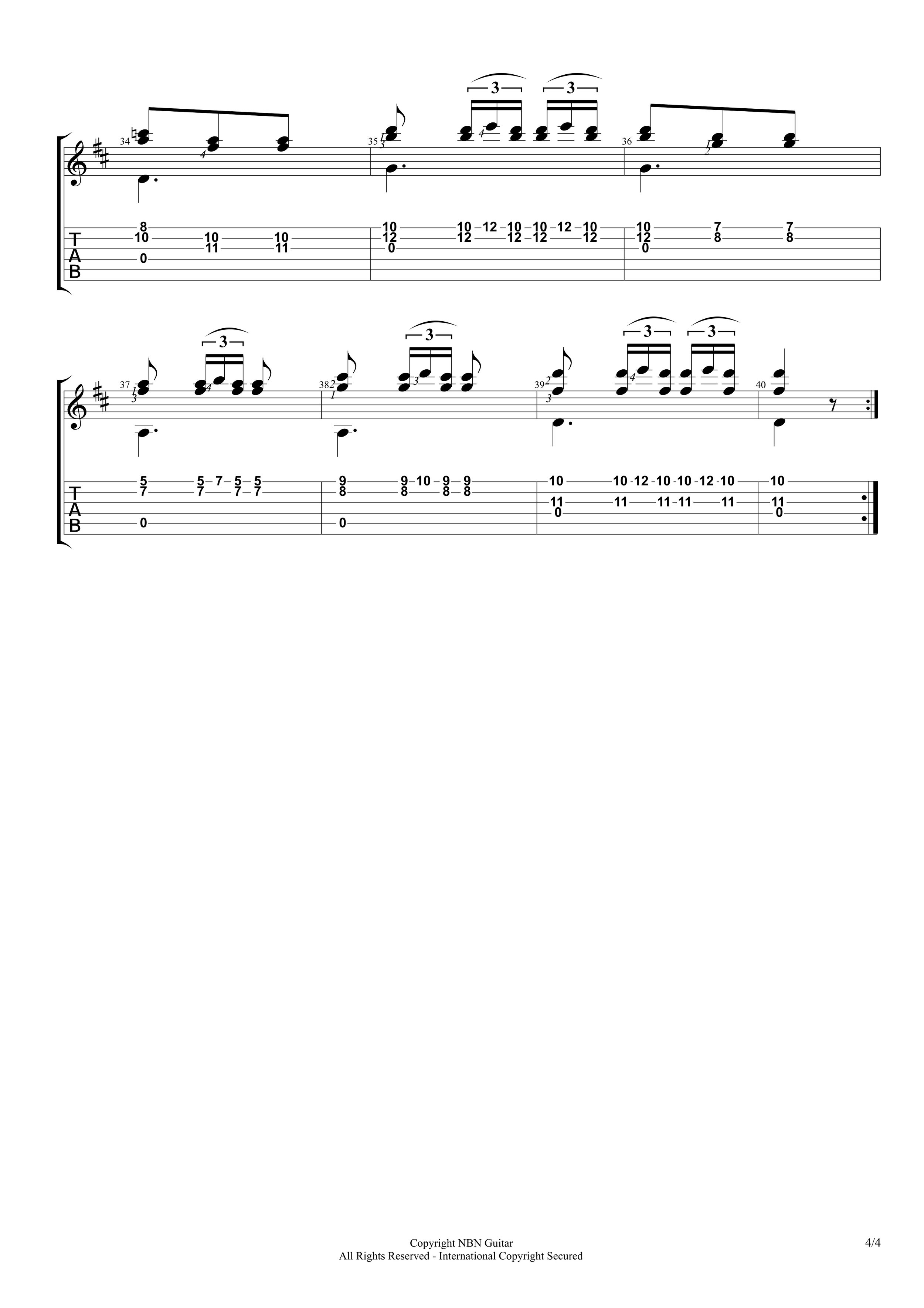 Etude No. 10, Op. 60 - Carcassi (Sheet Music & Tabs)-p6.jpg