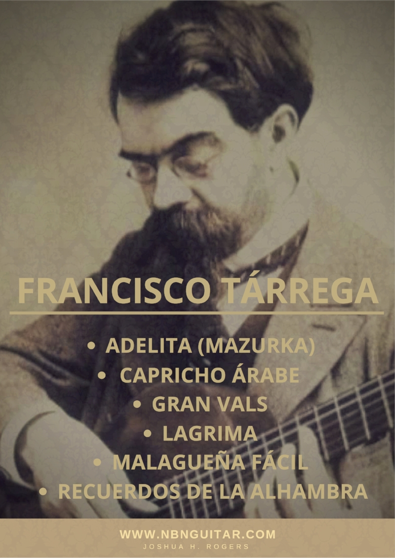 Francisco Tarrega Sheet Music & Tabs Bundle