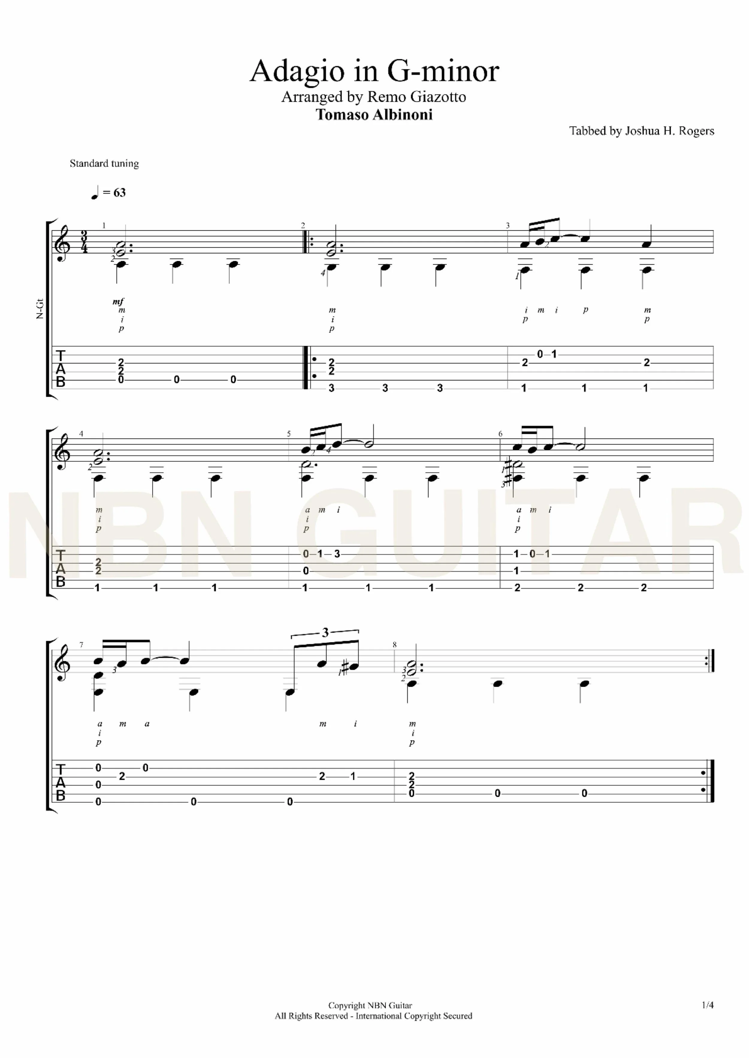 adagio in g minor albinoni