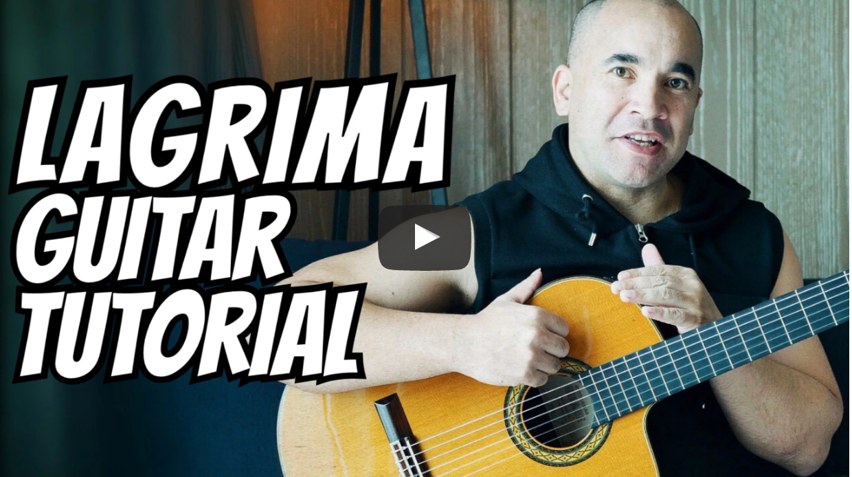 'Lagrima' - Tarrega Online Classical Guitar Video Lesson